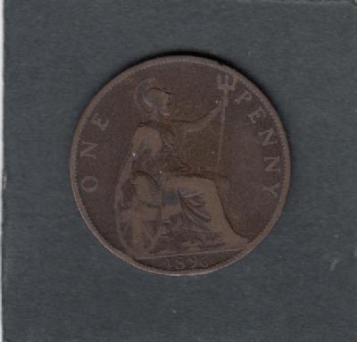 Beschrijving: 1 Penny  VICTORIA 